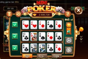 mini game Poker tai Iwin 1